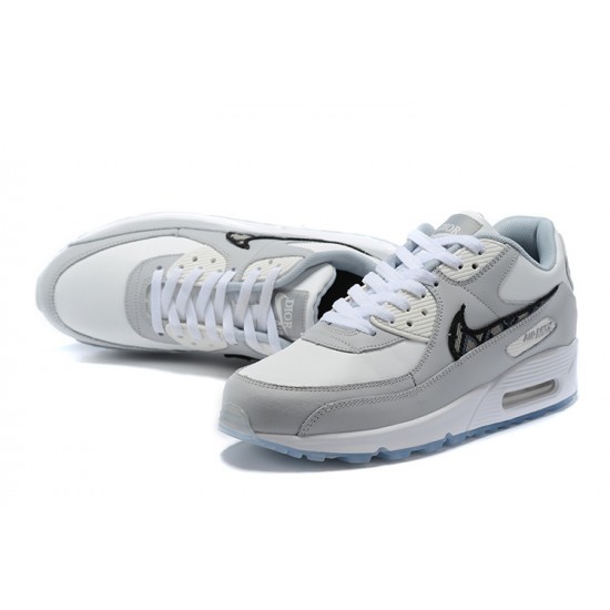 Nike Air Max 90 Womens/Mens Grey White CN8607-002 Shoes