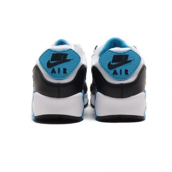 Nike Air Max 90 Womens/Mens Laser Blue and White Shoes