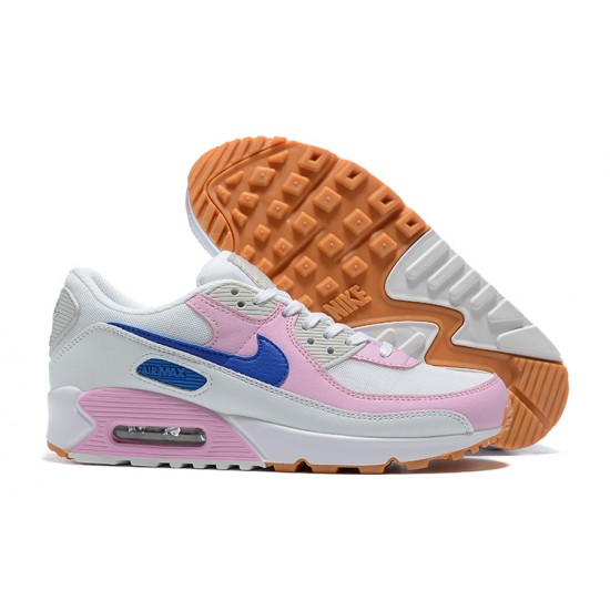 Nike Air Max 90 Womens White Pink DX3316-100 Shoes