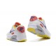 Nike Air Max 90 Womens White Yellow Shoes
