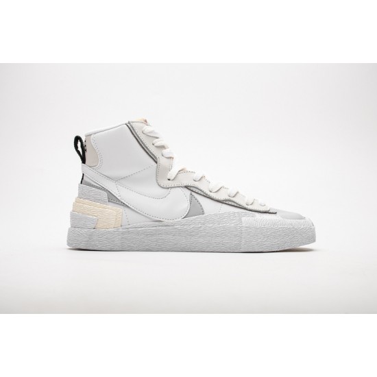 Sacai x Nike Blazer Mid White Grey