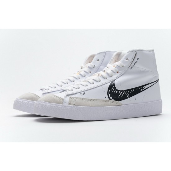 Nike Blazer Mid 77 Black White