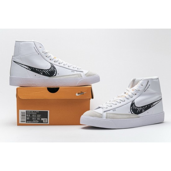 Nike Blazer Mid 77 Black White