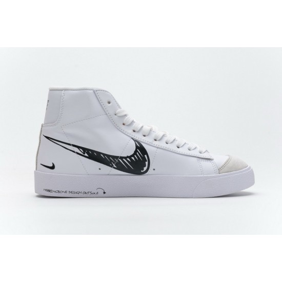 Nike Blazer Mid 77 Black White