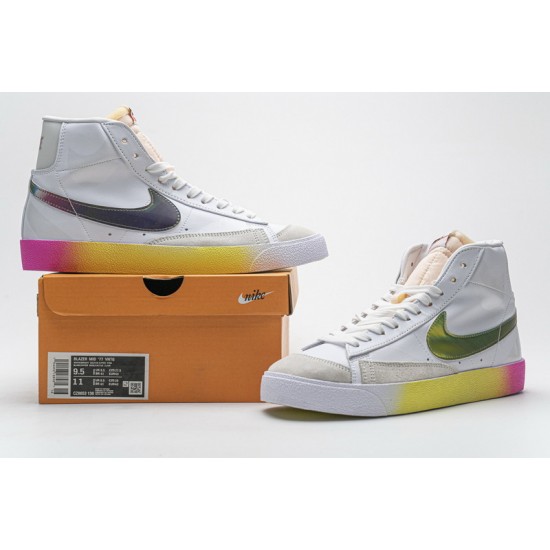 Nike Blazer Mid 77 Vintage White Bright Cactus