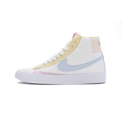 Women Nike Blazer Mid 77 VNTG White Pink Yellow