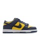 Nike SB Dunk Low Michigan Dark Blue Yellow