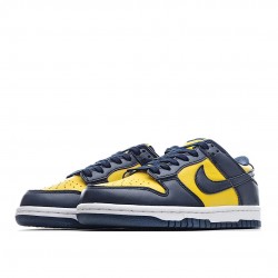 Nike SB Dunk Low Michigan Dark Blue Yellow