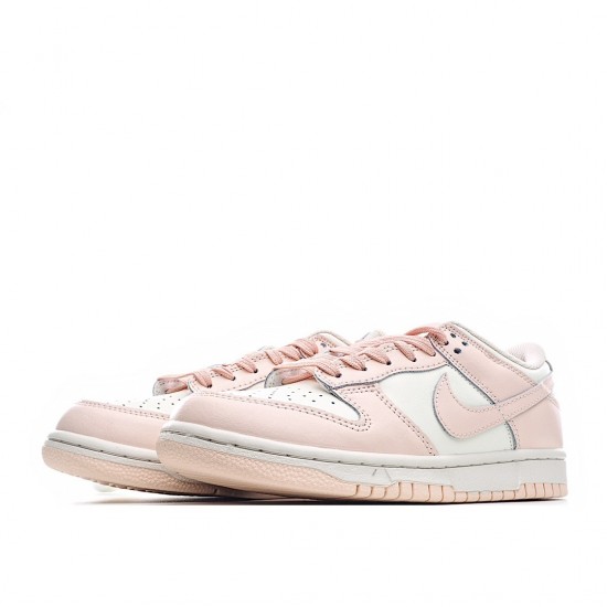 Women Nike Dunk Low Orange Pearl Pink