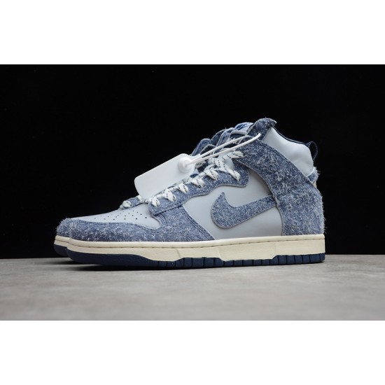 Nike SB Dunk High Blue --CW32092-400 Casual Shoes Unisex