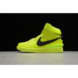 Nike SB Dunk High Flash Lime --CU7544-300 Casual Shoes Unisex