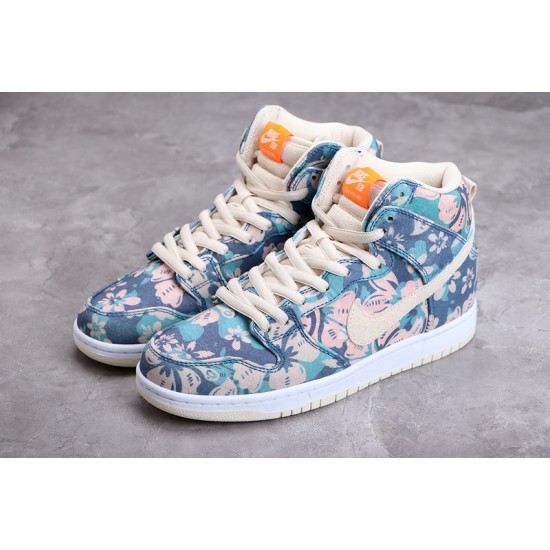 Nike SB Dunk High Hawaii --CZ2232-300 Casual Shoes Unisex