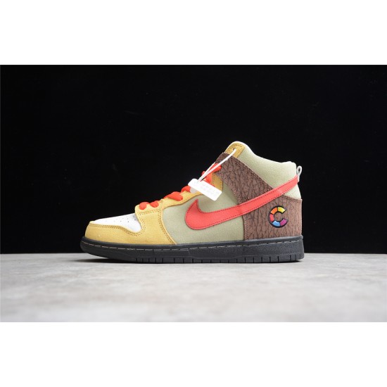 Nike SB Dunk High Kebab and Destroy --CZ2205-700 Casual Shoes Unisex