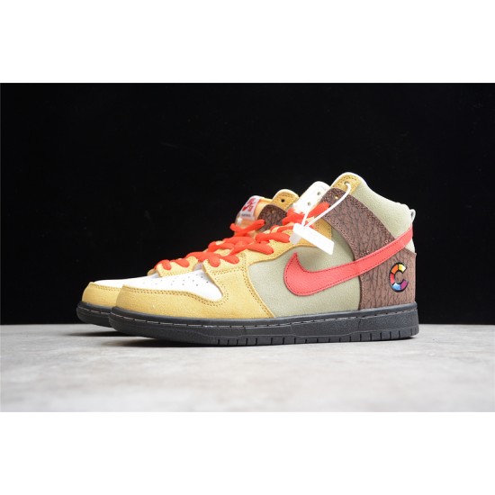 Nike SB Dunk High Kebab and Destroy --CZ2205-700 Casual Shoes Unisex