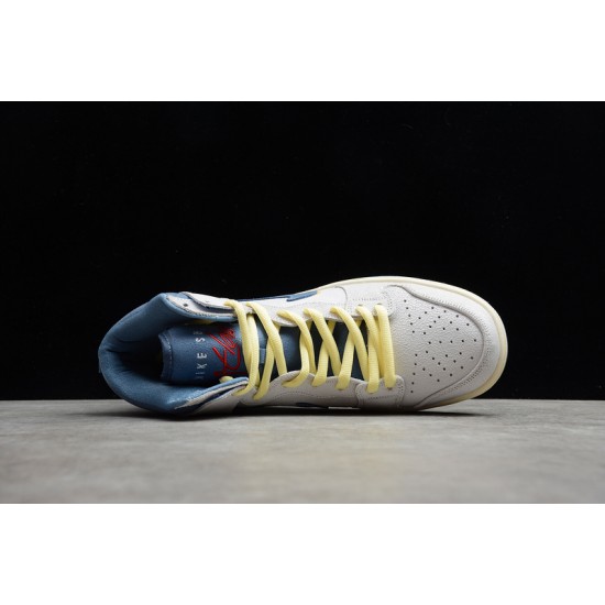 Nike SB Dunk High Lost at Sea --CZ3334-100 Casual Shoes Unisex