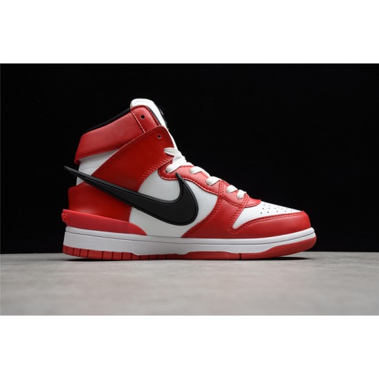 Nike SB Dunk High Red --CU7544-102 Casual Shoes Unisex