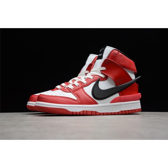 Nike SB Dunk High Red --CU7544-102 Casual Shoes Unisex