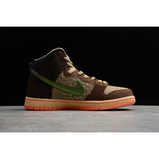 Nike SB Dunk High TurDUNKen Brown --DC6887-200 Casual Shoes Unisex