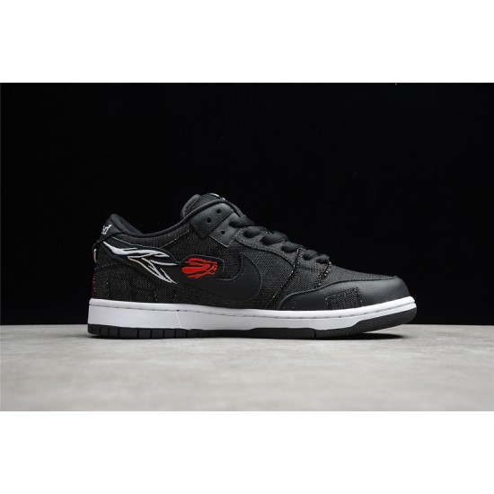 Nike SB Dunk Low Black --DD8386-001 Casual Shoes Unisex