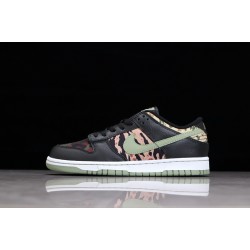 Nike SB Dunk Low Black Multi-Camo --DH0957-001 Casual Shoes Unisex