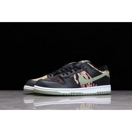 Nike SB Dunk Low Black Multi-Camo --DH0957-001 Casual Shoes Unisex