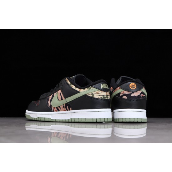 Nike SB Dunk Low Black Multi-Camo --DH0957-001 Casual Shoes Unisex