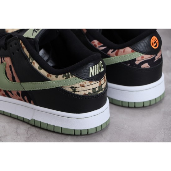 Nike SB Dunk Low Black Multi-Camo --DH0957-001 Casual Shoes Unisex