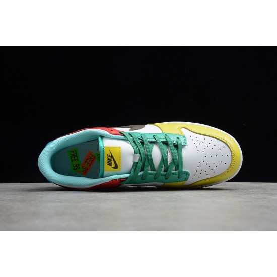 Nike SB Dunk Low Free 99 Yellow --DH0852-100 Casual Shoes Unisex