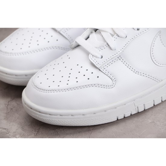Nike SB Dunk Low Triple White --DD1503-109 Casual Shoes Unisex