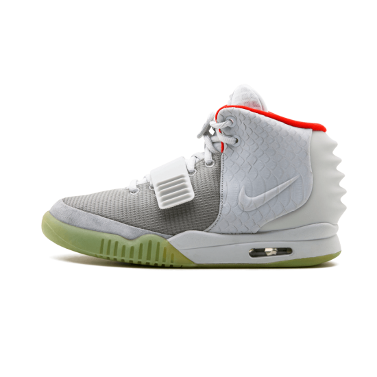 Men Nike Air Yeezy 2 NRG GreyPure Platinum