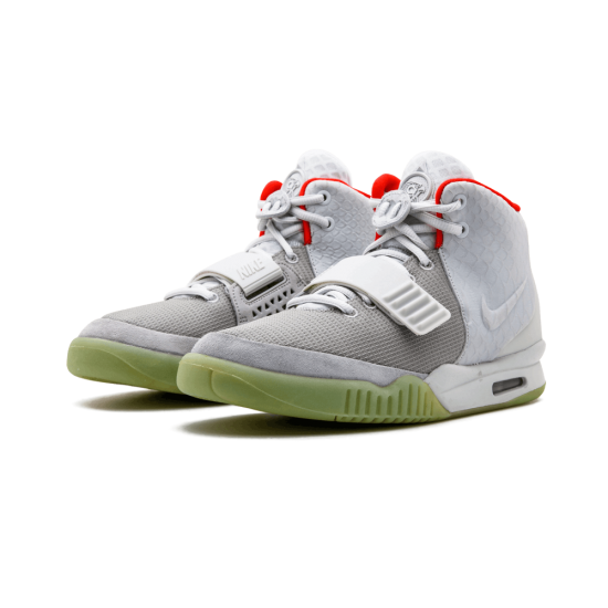 Men Nike Air Yeezy 2 NRG GreyPure Platinum