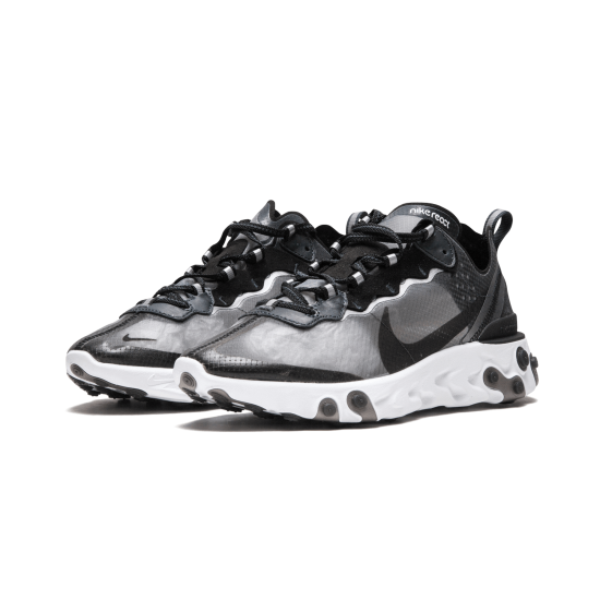 Nike React Element 87 Anthracite Black-White