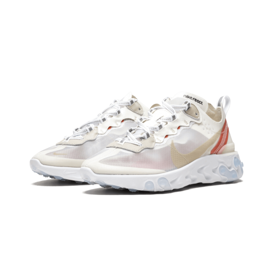 Nike React Element 87 Sail Light Bone-White