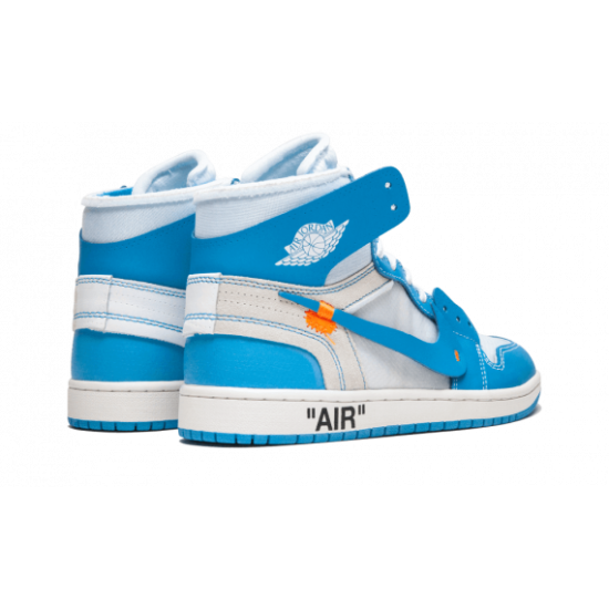 OFF WHITE x Air Jordan 1 High NRG Powder Blue