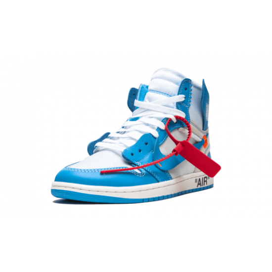 OFF WHITE x Air Jordan 1 High NRG Powder Blue