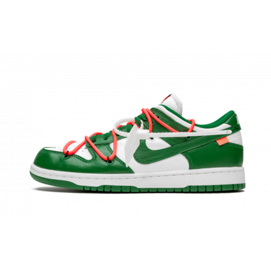 OFF WHITE x Nike Dunk Low OFF WHITE - Pine Green