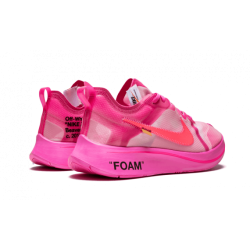OFF WHITE x Nike The 10 Zoom Fly TULIP PINK RACER PINK