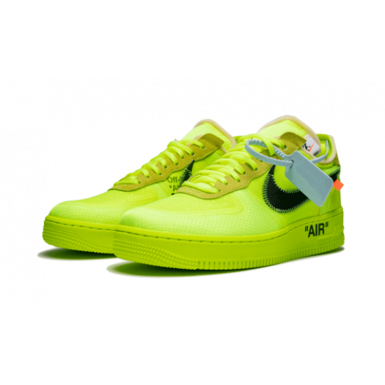 OFF WHITE x Nike Air Force 1 Low Green