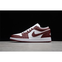 Air Jordan 1 Low “Team Red” DC0774-116 Red Unisex Sneaker