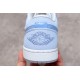 Jordan 1 Low SE Mighty Swooshers DM5442-040 Blue Men Sneaker