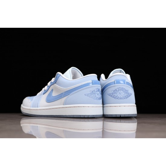 Jordan 1 Low SE Mighty Swooshers DM5442-040 Blue Men Sneaker