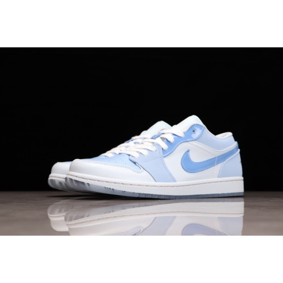 Jordan 1 Low SE Mighty Swooshers DM5442-040 Blue Men Sneaker