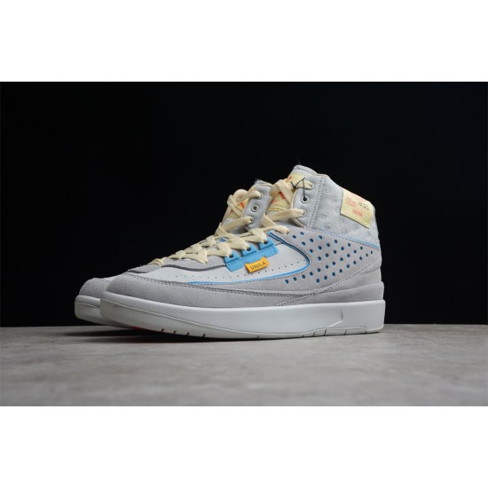 Air Jordan 2 Union LA x Grey Fog DN3802-001 Gray Men Sneaker