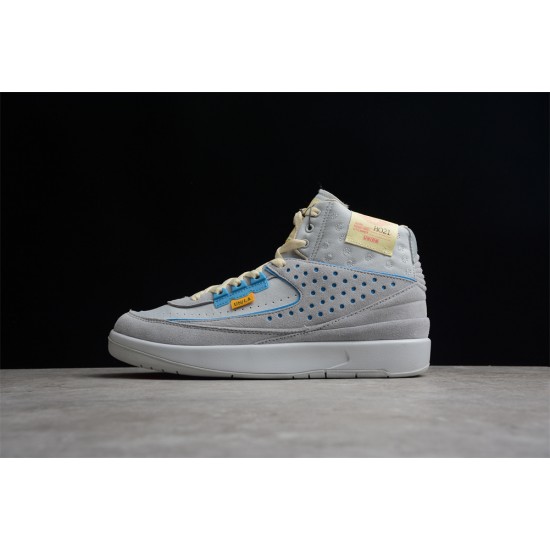 Air Jordan 2 Union LA x Grey Fog DN3802-001 Gray Men Sneaker