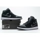 Air Jordan 1 Mid GS White Black Grey