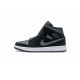 Air Jordan 1 Mid GS White Black Grey