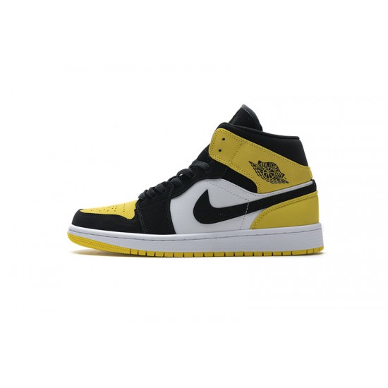 Air Jordan 1 Mid SE Yellow Toe