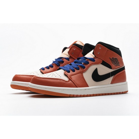 Air Jordan 1 Mid SE Team Orange