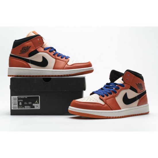 Air Jordan 1 Mid SE Team Orange