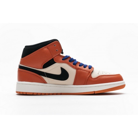 Air Jordan 1 Mid SE Team Orange